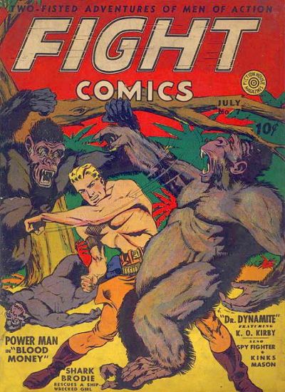Cover for Fight Comics (Fiction House, 1940 series) #7
