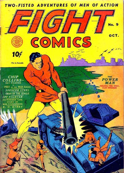 Cover for Fight Comics (Fiction House, 1940 series) #9