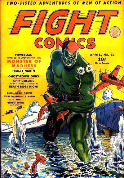 Cover for Fight Comics (Fiction House, 1940 series) #12