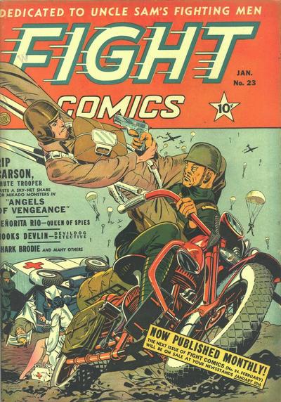 Cover for Fight Comics (Fiction House, 1940 series) #23