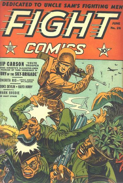 Cover for Fight Comics (Fiction House, 1940 series) #26