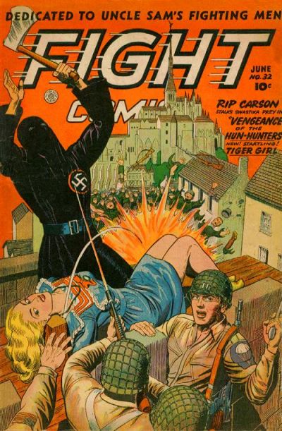Cover for Fight Comics (Fiction House, 1940 series) #32