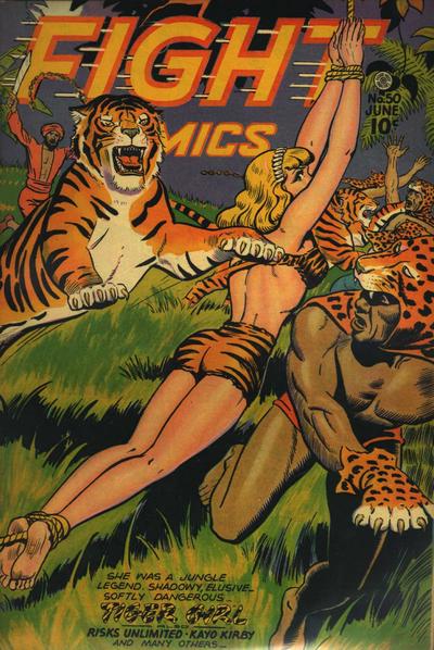 Cover for Fight Comics (Fiction House, 1940 series) #50