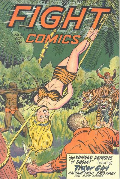 Cover for Fight Comics (Fiction House, 1940 series) #52