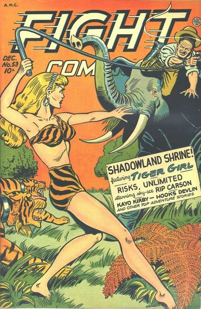 Cover for Fight Comics (Fiction House, 1940 series) #53