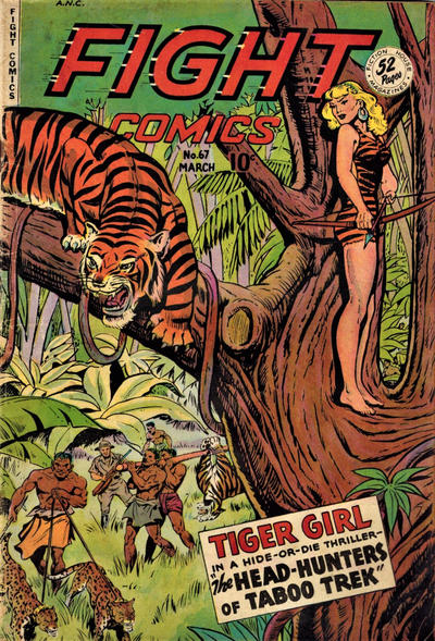 Cover for Fight Comics (Fiction House, 1940 series) #67