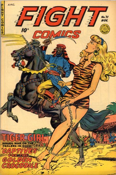 Cover for Fight Comics (Fiction House, 1940 series) #71