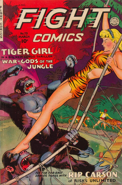 Cover for Fight Comics (Fiction House, 1940 series) #73