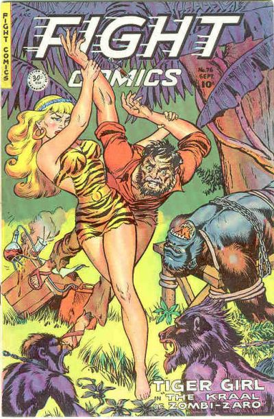 Cover for Fight Comics (Fiction House, 1940 series) #76