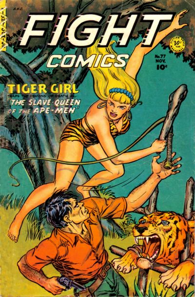 Cover for Fight Comics (Fiction House, 1940 series) #77