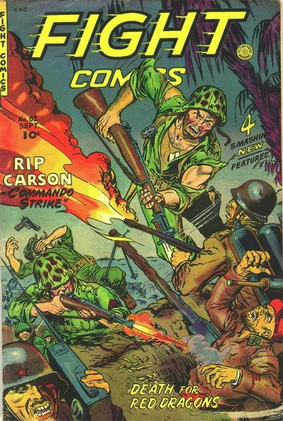 Cover for Fight Comics (Fiction House, 1940 series) #82