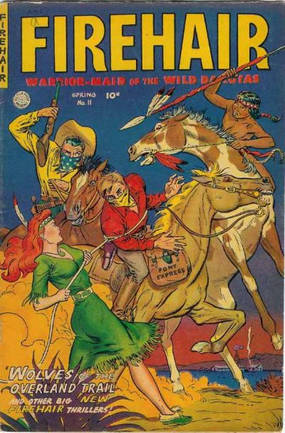 Cover for Firehair (Fiction House, 1951 series) #11