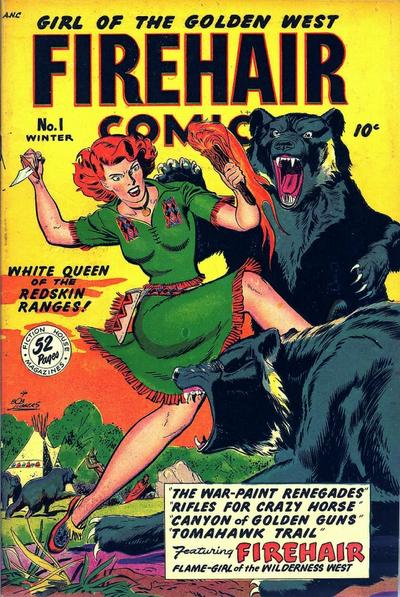 Cover for Firehair Comics (Fiction House, 1948 series) #1