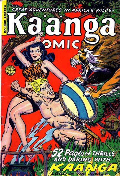 Cover for Kaänga Comics (Fiction House, 1949 series) #3