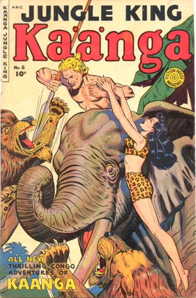 Cover for Kaänga Comics (Fiction House, 1949 series) #5