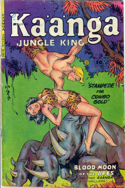 Cover for Kaänga Comics (Fiction House, 1949 series) #10