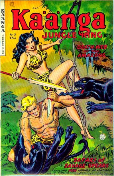 Cover for Kaänga Comics (Fiction House, 1949 series) #13
