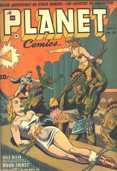 Cover for Planet Comics (Fiction House, 1940 series) #26
