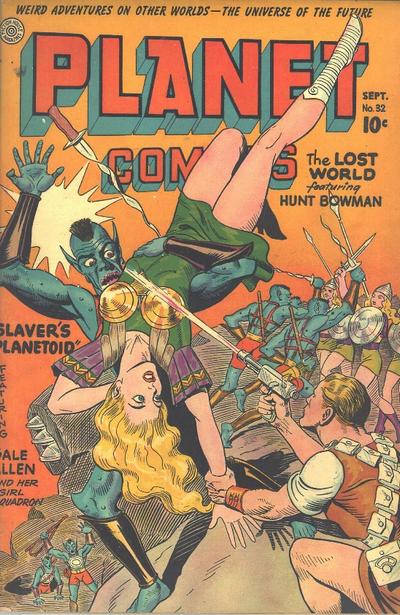 Cover for Planet Comics (Fiction House, 1940 series) #32