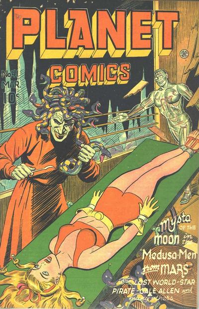 Cover for Planet Comics (Fiction House, 1940 series) #41