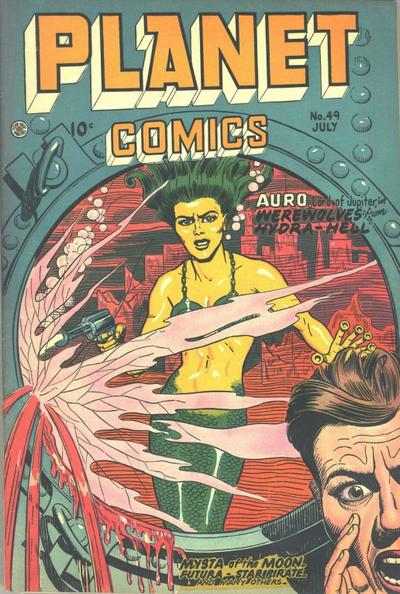 Cover for Planet Comics (Fiction House, 1940 series) #49