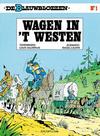 Cover for De Blauwbloezen (Dupuis, 1972 series) #1 - Wagen in 't westen