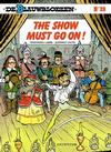 Cover for De Blauwbloezen (Dupuis, 1972 series) #28 - The show must go on!