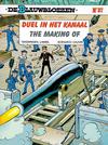 Cover for De Blauwbloezen (Dupuis, 1972 series) #37 [The making of] - Duel in het kanaal