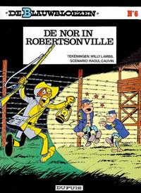 Cover Thumbnail for De Blauwbloezen (Dupuis, 1972 series) #6 - De nor in Robertsonville
