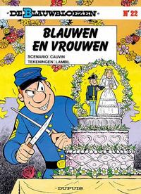Cover Thumbnail for De Blauwbloezen (Dupuis, 1972 series) #22 - Blauwen en vrouwen