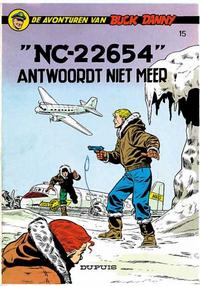 Cover Thumbnail for Buck Danny (Dupuis, 1949 series) #15 - "NC-22654" antwoordt niet meer