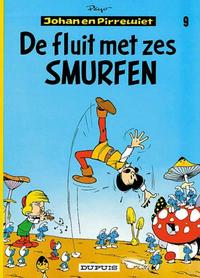 Cover Thumbnail for Johan en Pirrewiet (Dupuis, 1954 series) #9 - De fluit met zes Smurfen