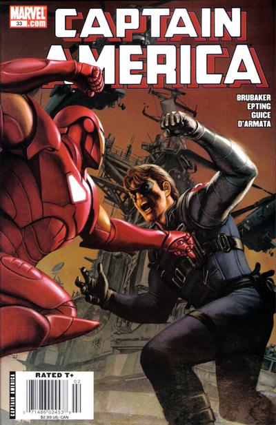 Cover for Captain America (Marvel, 2005 series) #33