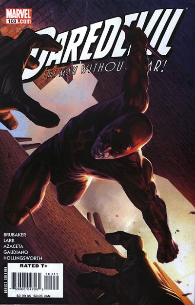 Cover for Daredevil (Marvel, 1998 series) #103 [Direct Edition]
