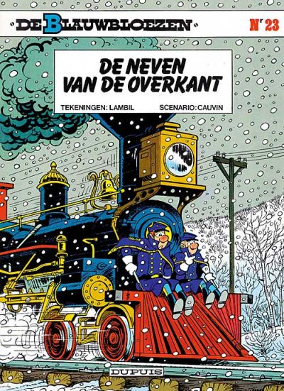 Cover for De Blauwbloezen (Dupuis, 1972 series) #23 - De neven van de overkant