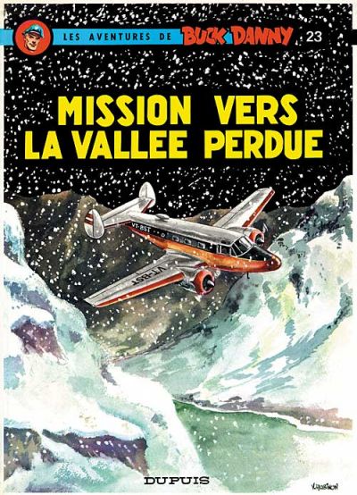 Cover for Les aventures de Buck Danny (Dupuis, 1948 series) #23 - Mission vers la vallée perdue