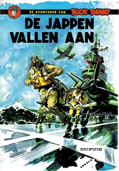 Cover for Buck Danny (Dupuis, 1949 series) #1 - De Jappen vallen aan
