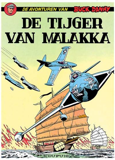 Cover for Buck Danny (Dupuis, 1949 series) #19 - De tijger van Malakka