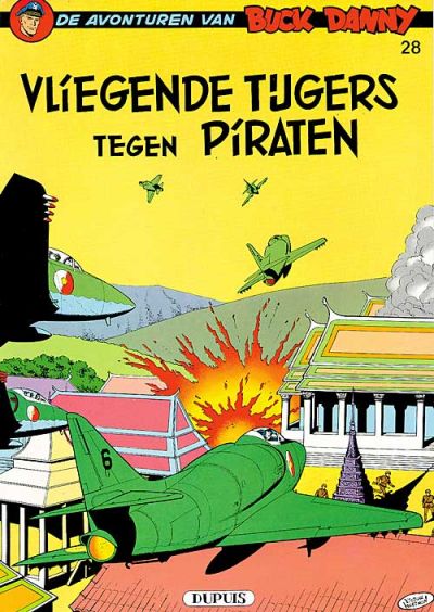 Cover for Buck Danny (Dupuis, 1949 series) #28 - Vliegende Tijgers tegen piraten