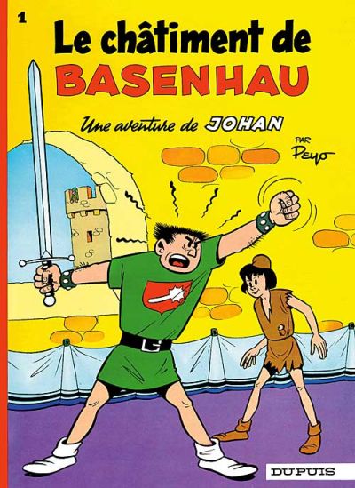 Cover for Johan et Pirlouit (Dupuis, 1954 series) #1 - Le châtiment de Basenhau