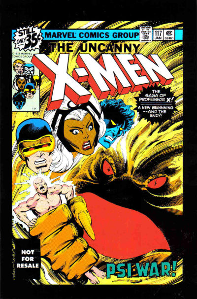Cover for X-Men Vol. 1, No. 117 [Marvel Legends Reprint] (Marvel, 2004 series) 