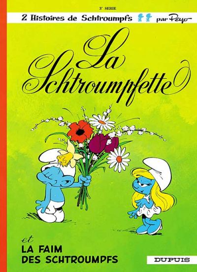 Cover for Les Schtroumpfs (Dupuis, 1963 series) #3 - La Schtroumpfette