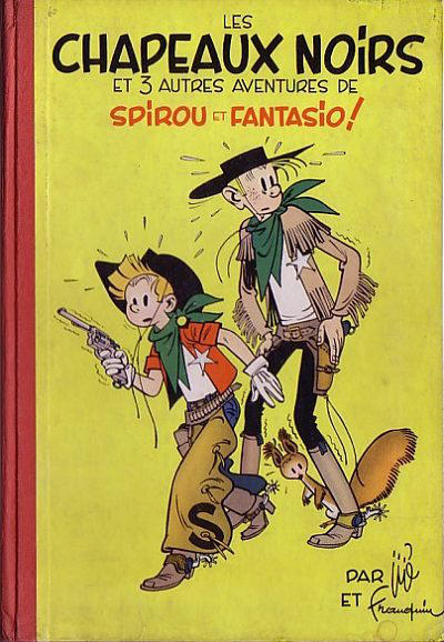 Cover for Les Aventures de Spirou et Fantasio (Dupuis, 1950 series) #3 - Les chapeaux noirs