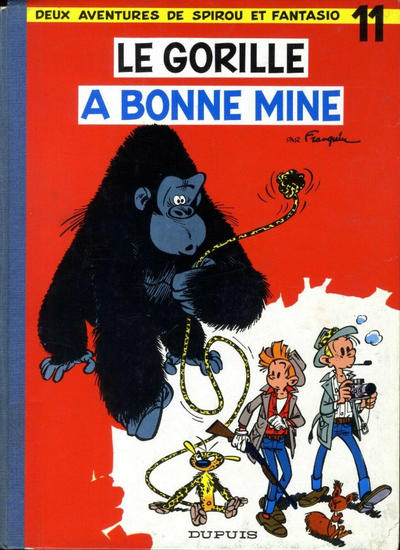 Cover for Les Aventures de Spirou et Fantasio (Dupuis, 1950 series) #11 - Le gorille a bonne mine