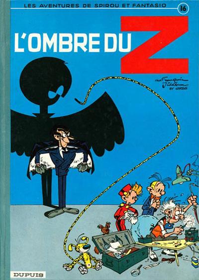 Cover for Les Aventures de Spirou et Fantasio (Dupuis, 1950 series) #16 - L'ombre du Z