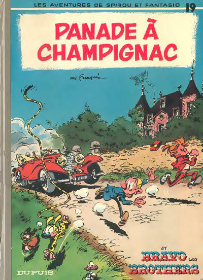 Cover for Les Aventures de Spirou et Fantasio (Dupuis, 1950 series) #19 - Panade à Champignac