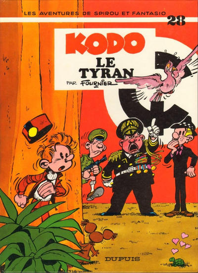 Cover for Les Aventures de Spirou et Fantasio (Dupuis, 1950 series) #28 - Kodo le tyran