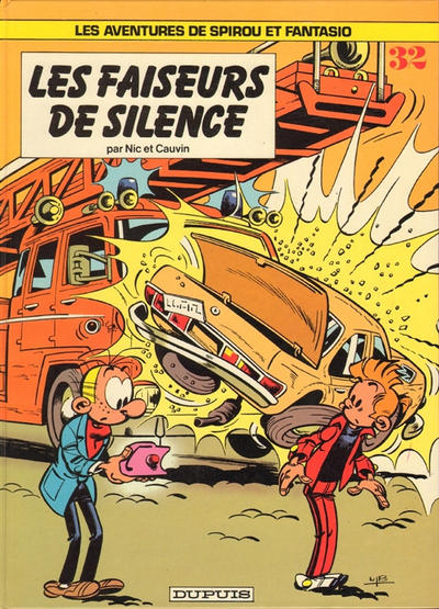 Cover for Les Aventures de Spirou et Fantasio (Dupuis, 1950 series) #32 - Les faiseurs de silence