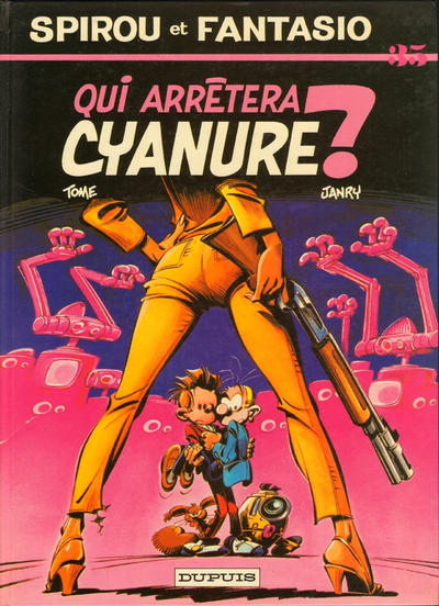 Cover for Les Aventures de Spirou et Fantasio (Dupuis, 1950 series) #35 - Qui arrêtera Cyanure ?