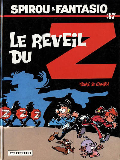 Cover for Les Aventures de Spirou et Fantasio (Dupuis, 1950 series) #37 - Le réveil du Z